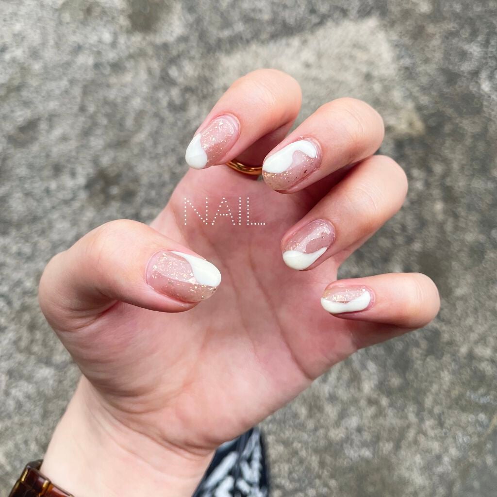 ネイル工房白パケカラージェル/ネイル工房/ジェルネイルを使ったクチコミ(1枚目)