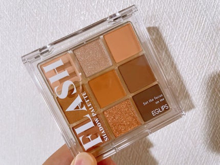 フラッシュシャドーパレット/EGLIPS/アイシャドウパレットを使ったクチコミ(1枚目)