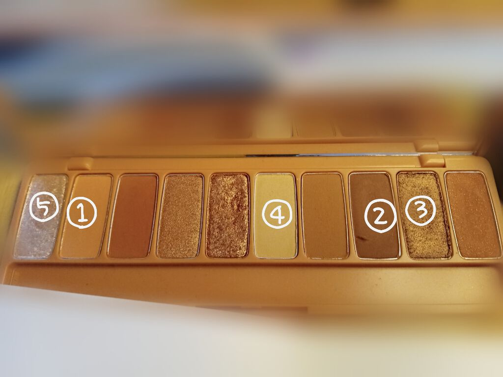 プレイカラー アイシャドウ/ETUDE/アイシャドウパレットを使ったクチコミ（2枚目）