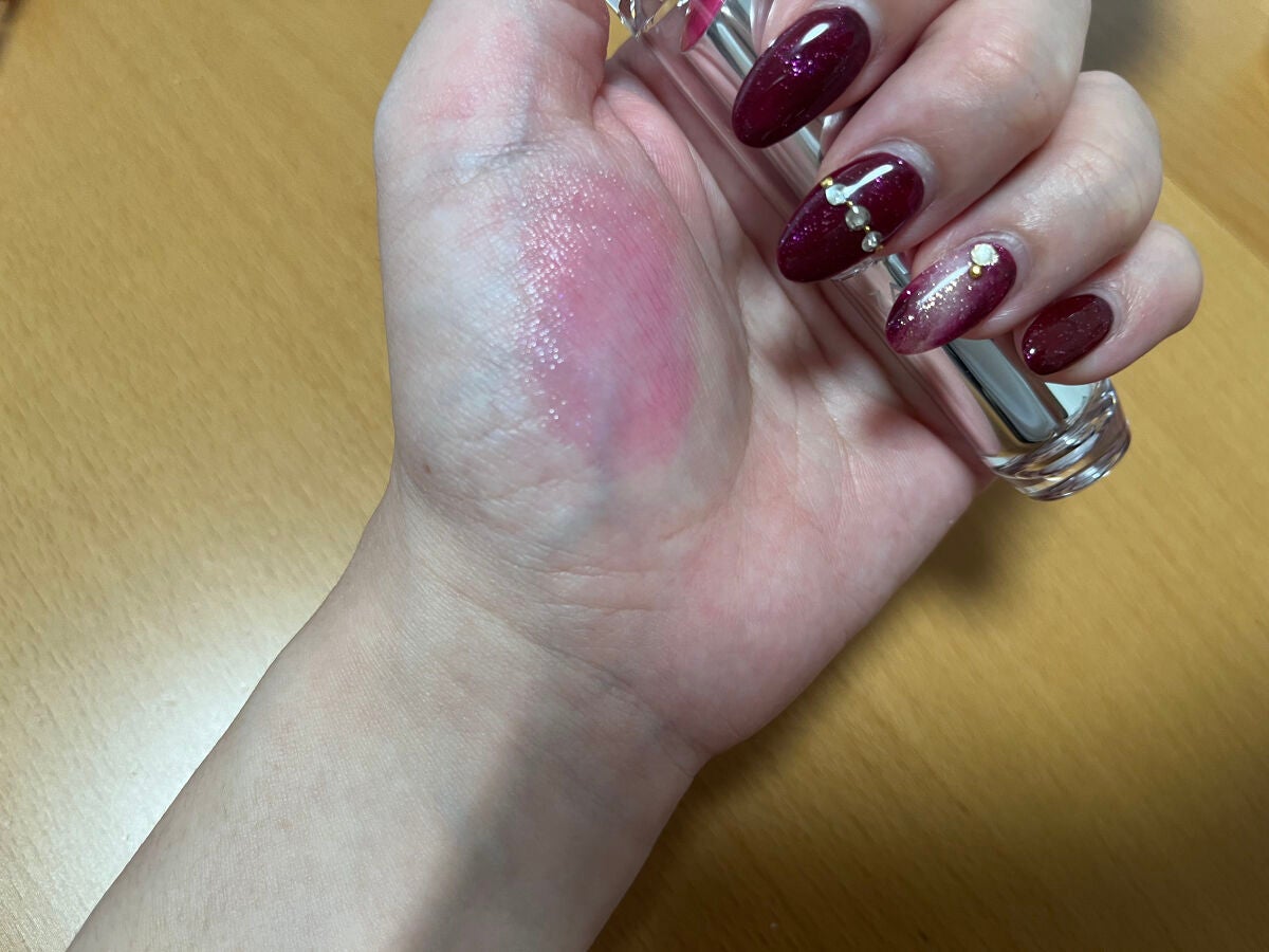 ラスティンググロスリップ/CEZANNE/口紅を使ったクチコミ(3枚目)