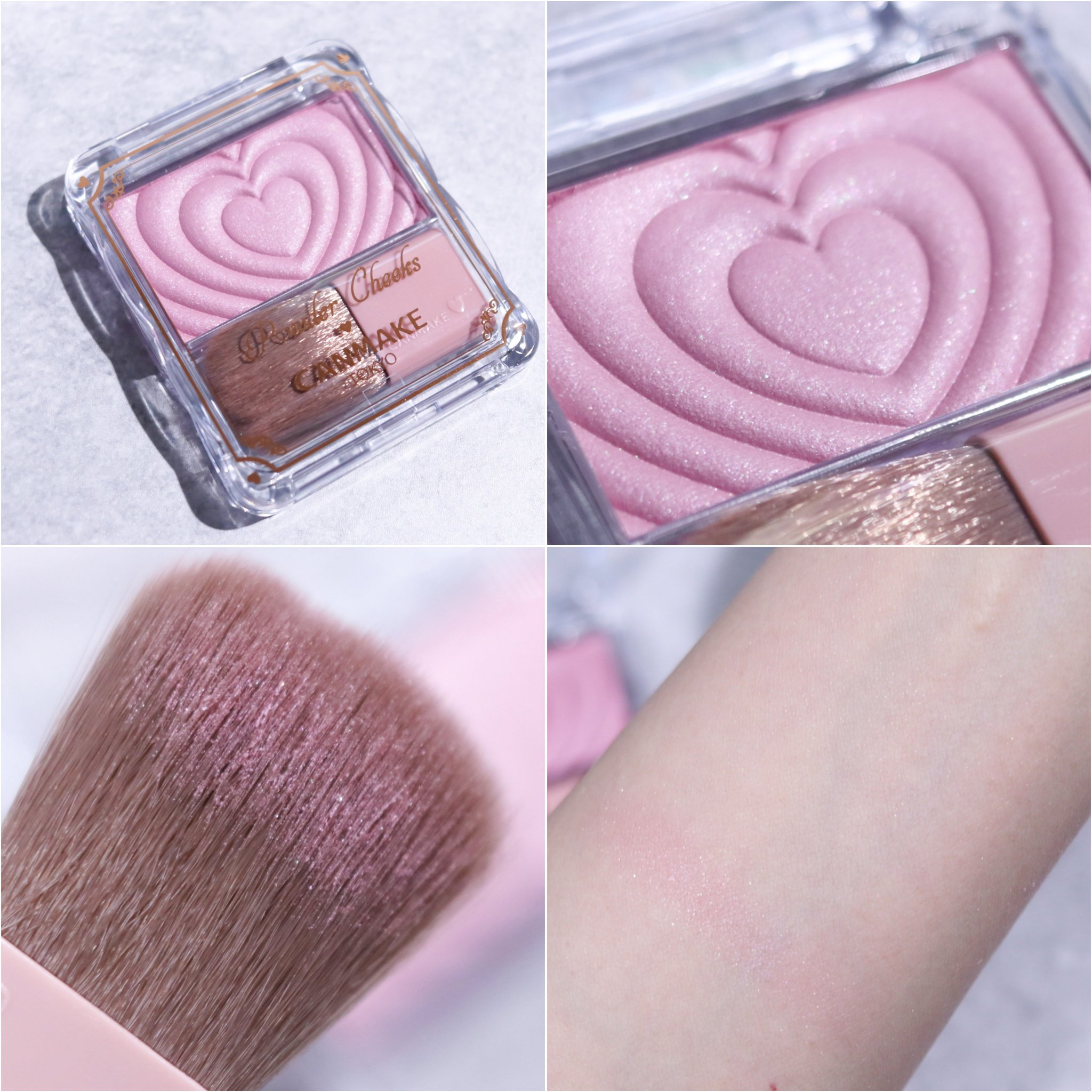 パウダーチークス/キャンメイク/パウダーチークを使ったクチコミ（2枚目）