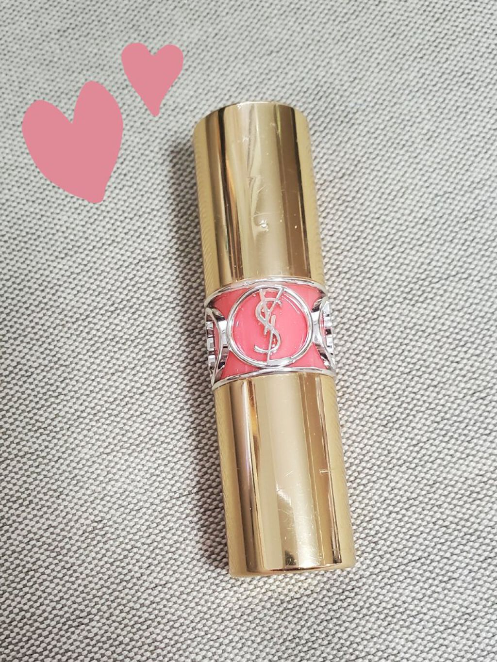 ルージュ ヴォリュプテ シャイン/YVES SAINT LAURENT BEAUTE/口紅を使ったクチコミ（1枚目）