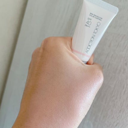アディクション スキンプロテクター カラーコントロール SPF 40 PA+++/ADDICTION/化粧下地を使ったクチコミ(2枚目)