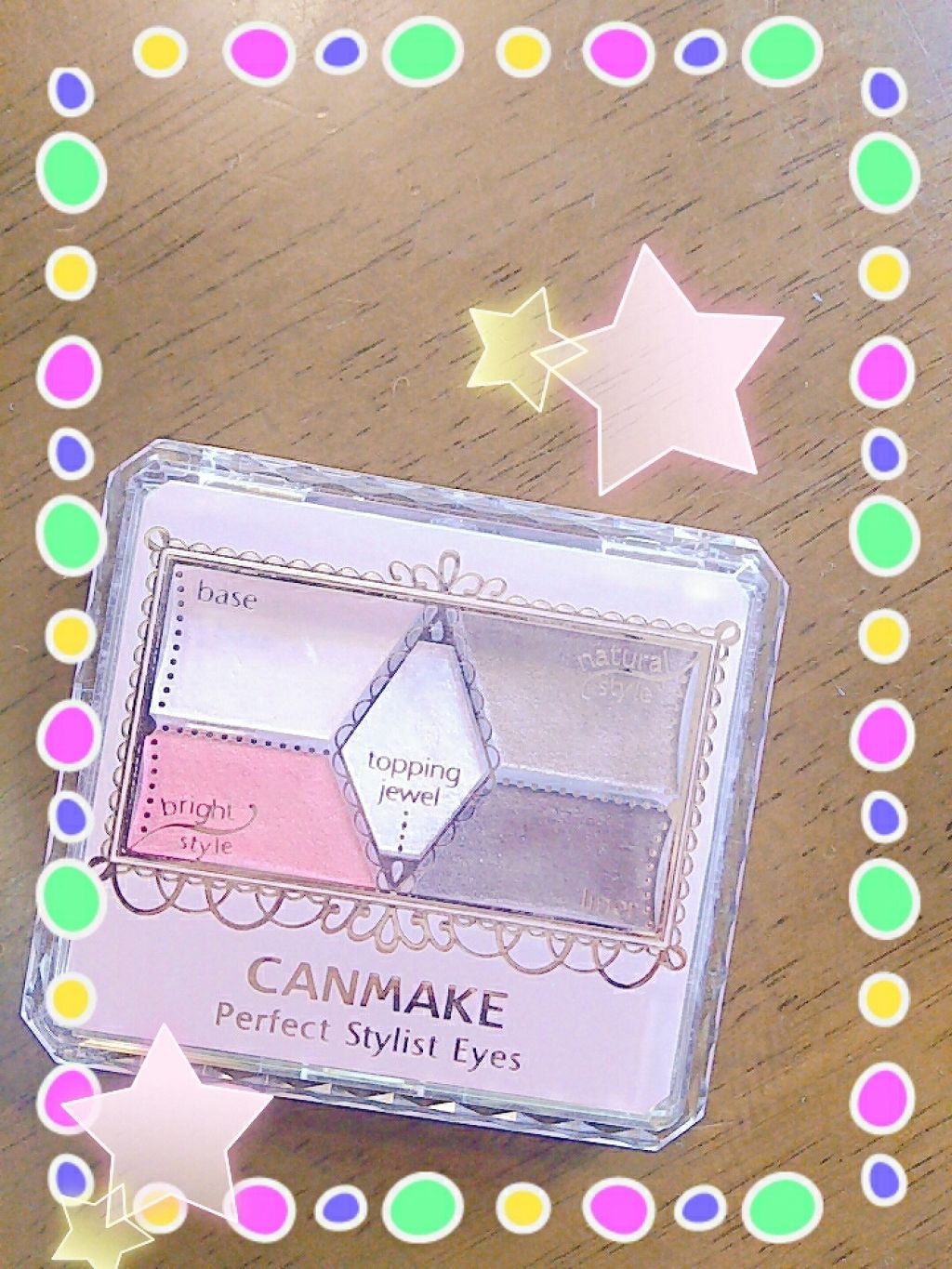 【旧品】パーフェクトスタイリストアイズ/キャンメイク/アイシャドウパレットを使ったクチコミ(1枚目)