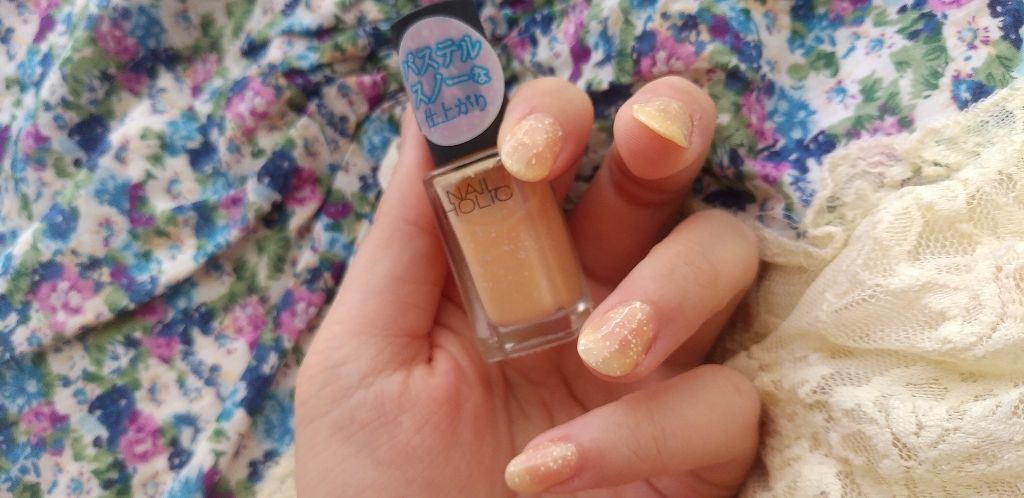 ネイルホリック パステルスノー/ネイルホリック/マニキュアを使ったクチコミ(1枚目)