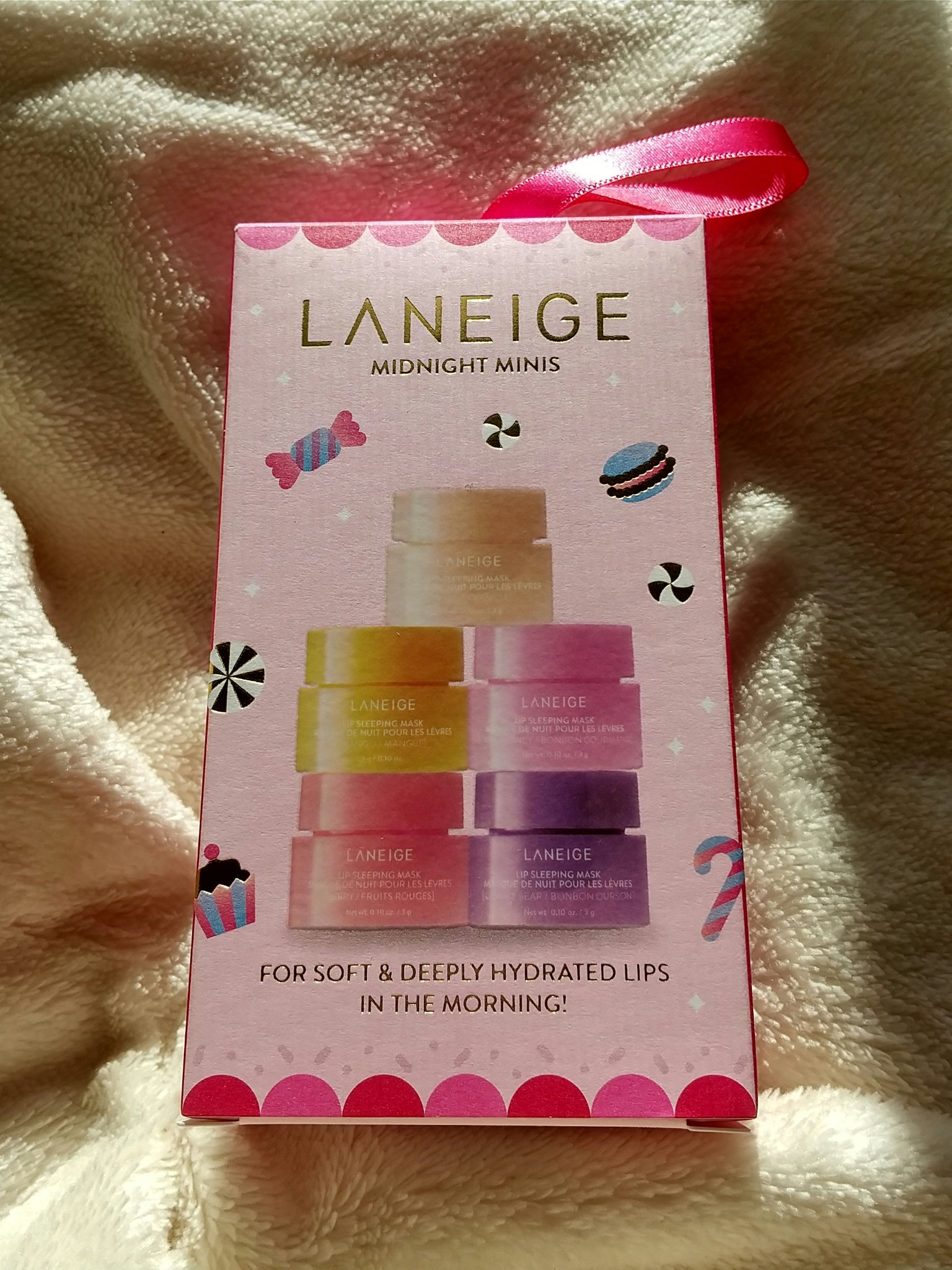 リップスリーピングマスク スイートコレクション/LANEIGE/その他キットセットを使ったクチコミ（1枚目）