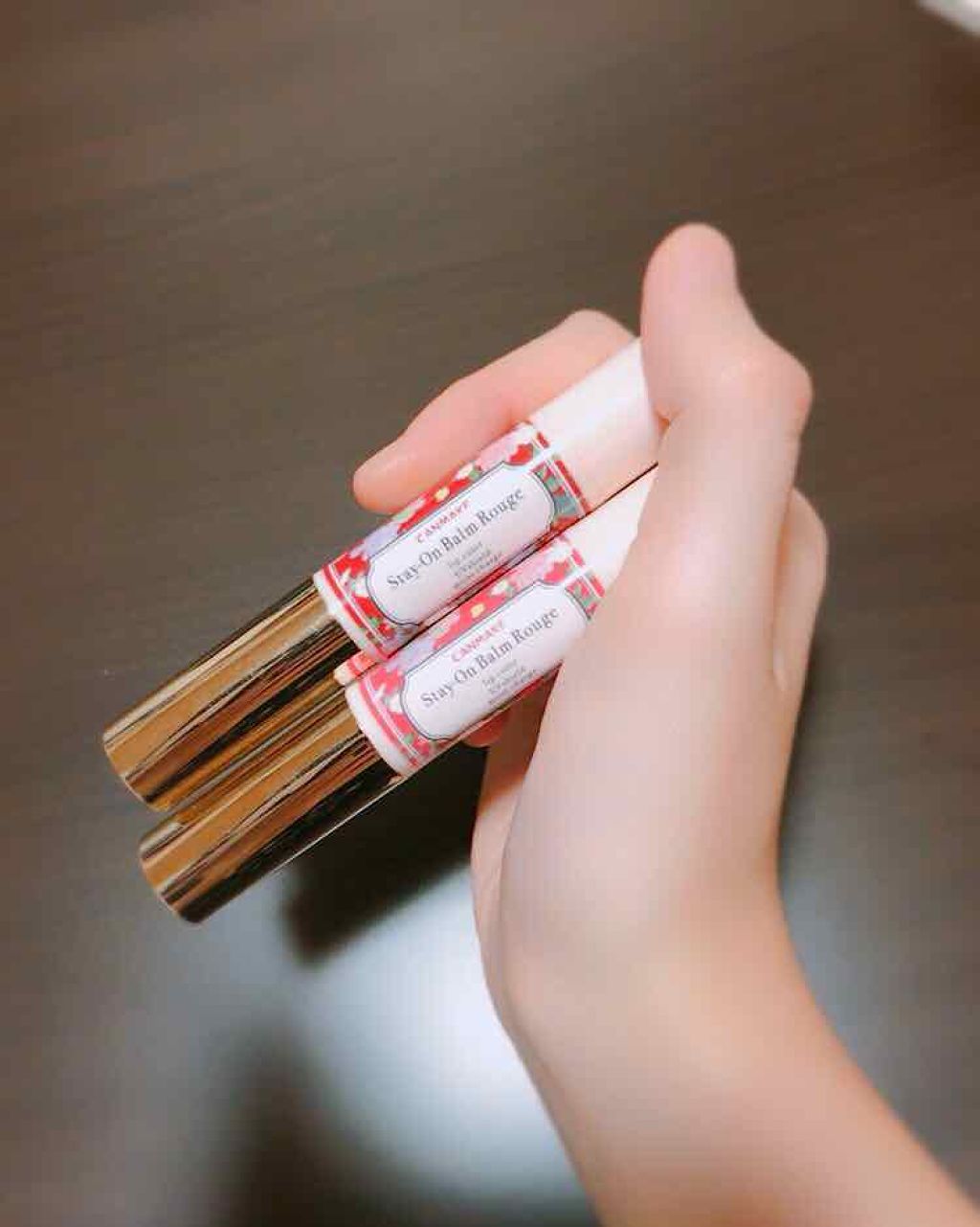 ステイオンバームルージュ/キャンメイク/口紅を使ったクチコミ（1枚目）