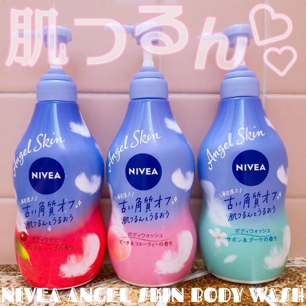エンジェルスキン ボディウォッシュ サボン&ブーケの香り/ニベア/ボディソープを使ったクチコミ(1枚目)