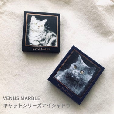 Venus Marble アイシャドウキャットシリーズ/Venus Marble/パウダーアイシャドウを使ったクチコミ（1枚目）