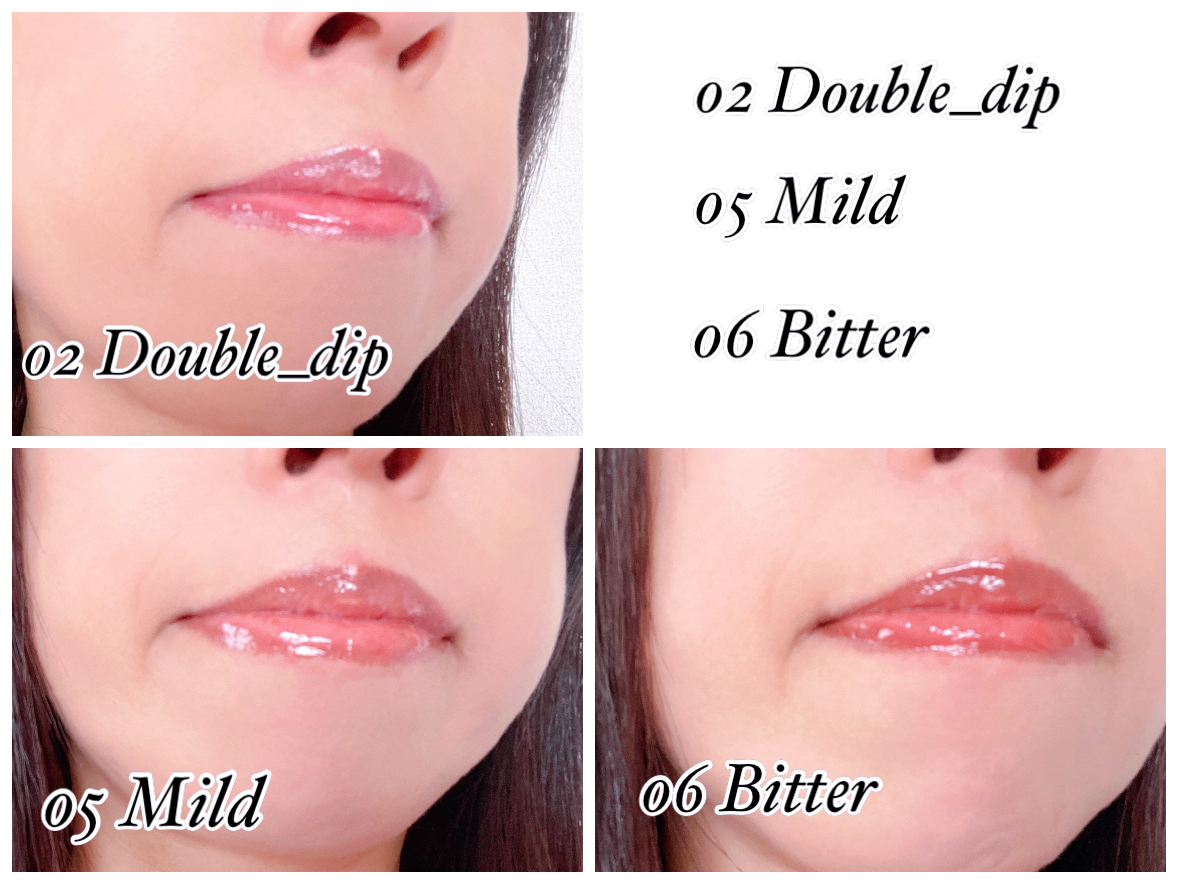 グラスライクリップジェリー/freshian/口紅を使ったクチコミ（3枚目）