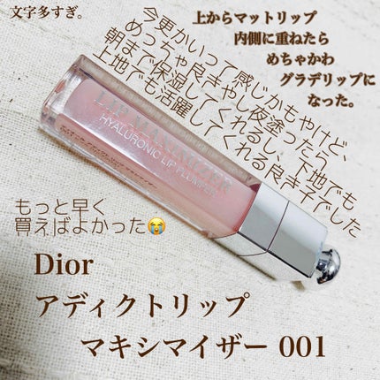 【旧】ディオール アディクト リップ マキシマイザー/Dior/リップグロスを使ったクチコミ(1枚目)