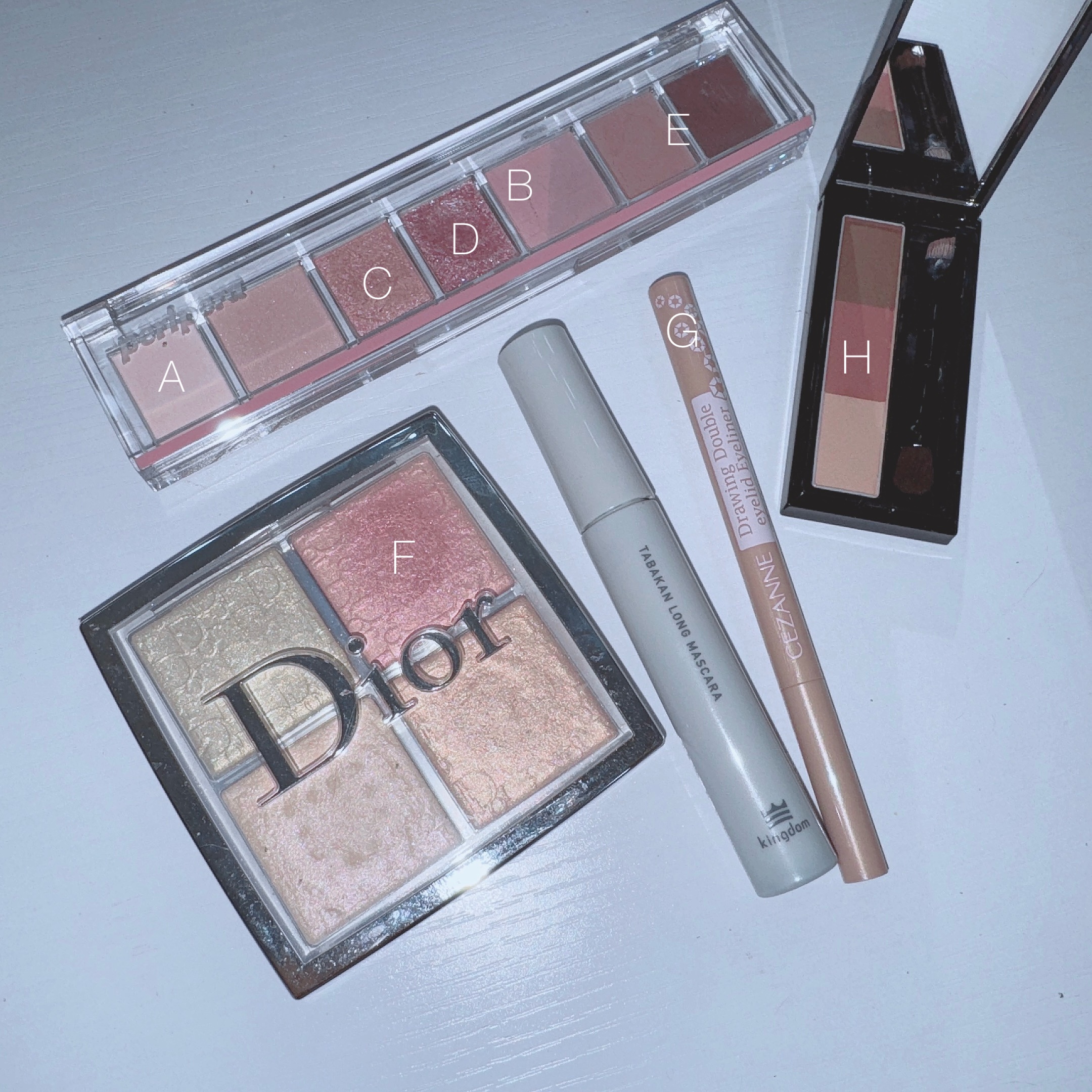 ディオール バックステージ フェイス グロウ パレット/Dior/ハイライトを使ったクチコミ（2枚目）