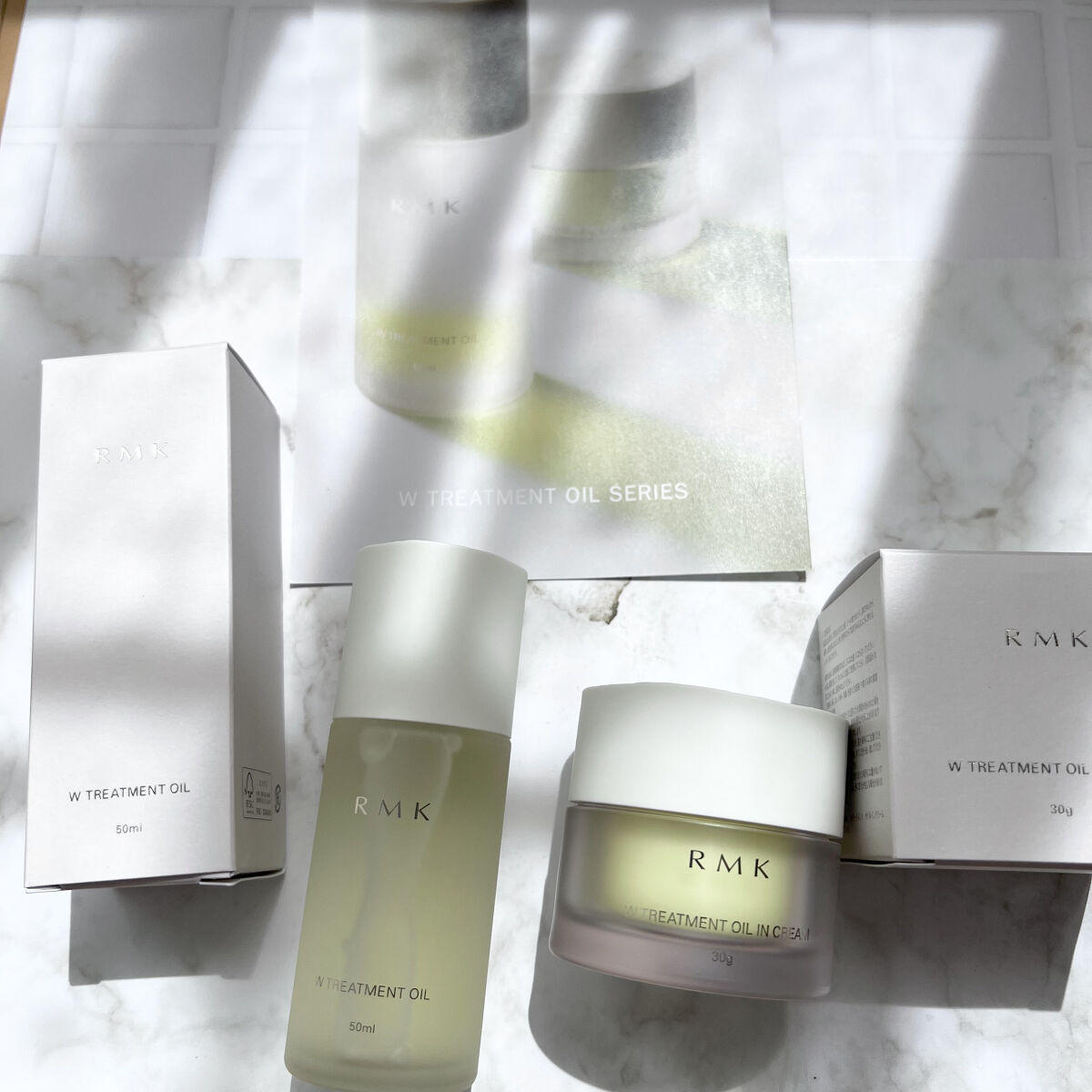 Wトリートメント オイルインクリーム/RMK/フェイスクリームを使ったクチコミ（2枚目）