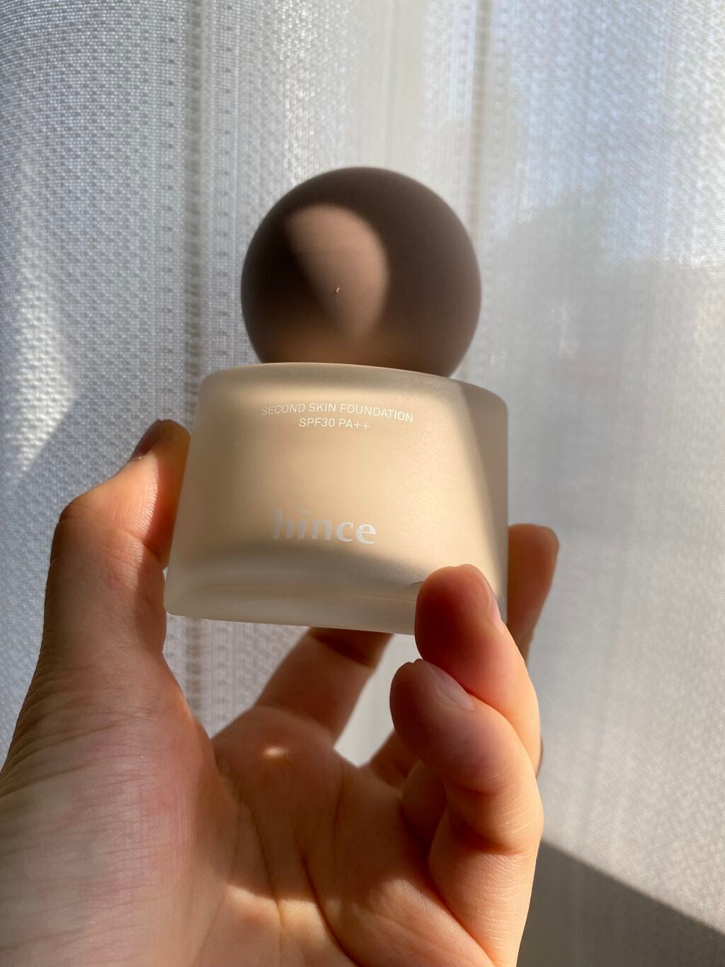 セカンドスキンファンデーション/hince/リキッドファンデーションを使ったクチコミ(1枚目)