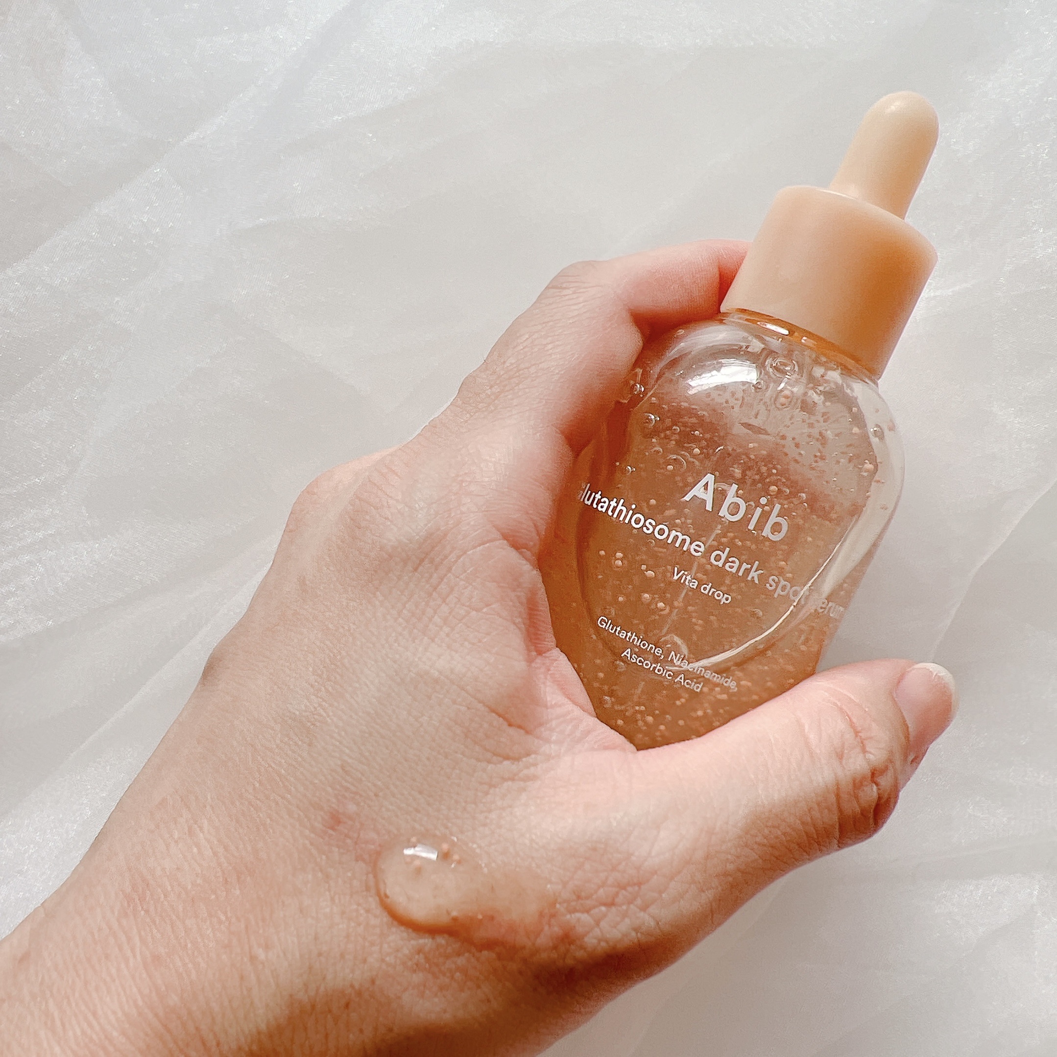 アビブ　グルタチオンソームダークスポットセラムビタドロップ/Abib /美容液を使ったクチコミ（3枚目）