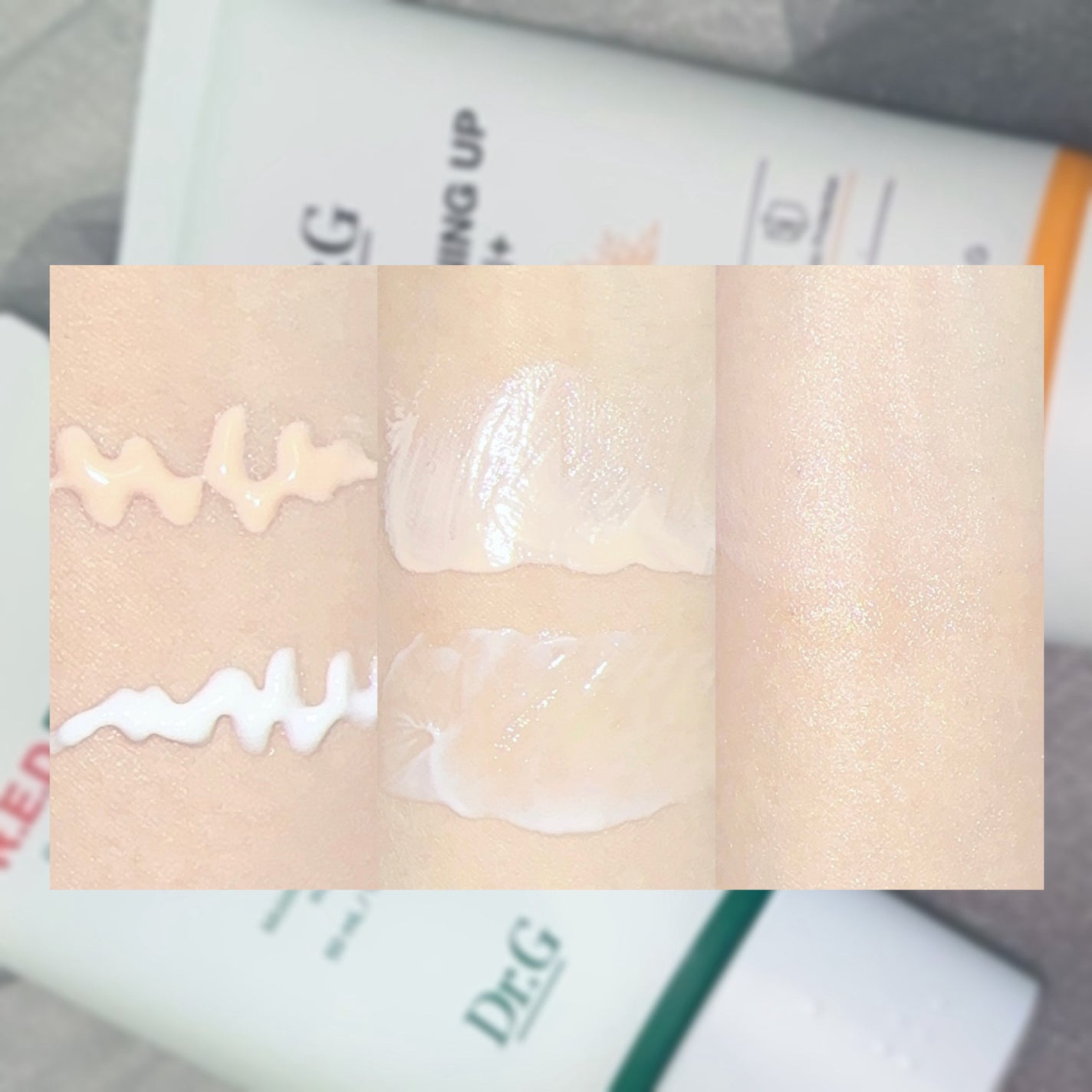 ブライトニングアップサンプラス/Dr.G/日焼け止めクリームを使ったクチコミ(3枚目)