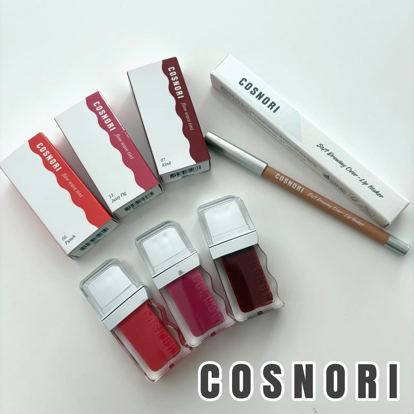 フローウェーブティント/COSNORI/リップティントを使ったクチコミ(1枚目)