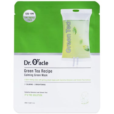 Dr.Oracle グリーンティーレシピ カーミング グリーンマスク