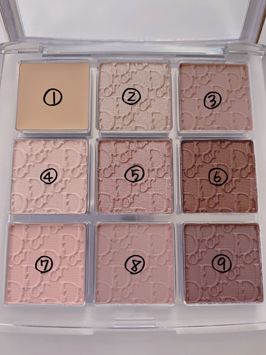 ディオール バックステージ アイ パレット/Dior/アイシャドウパレットを使ったクチコミ（2枚目）