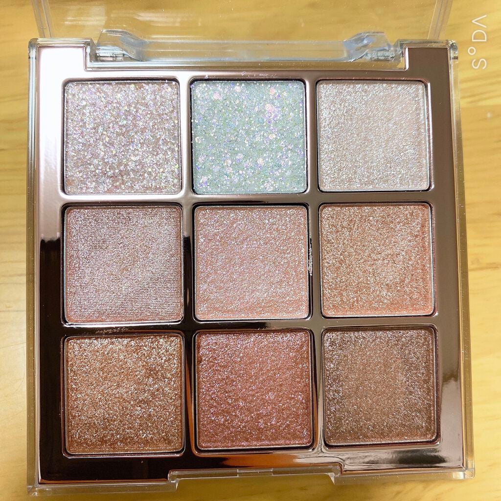 シャドウパレット/dasique/アイシャドウパレットを使ったクチコミ(3枚目)