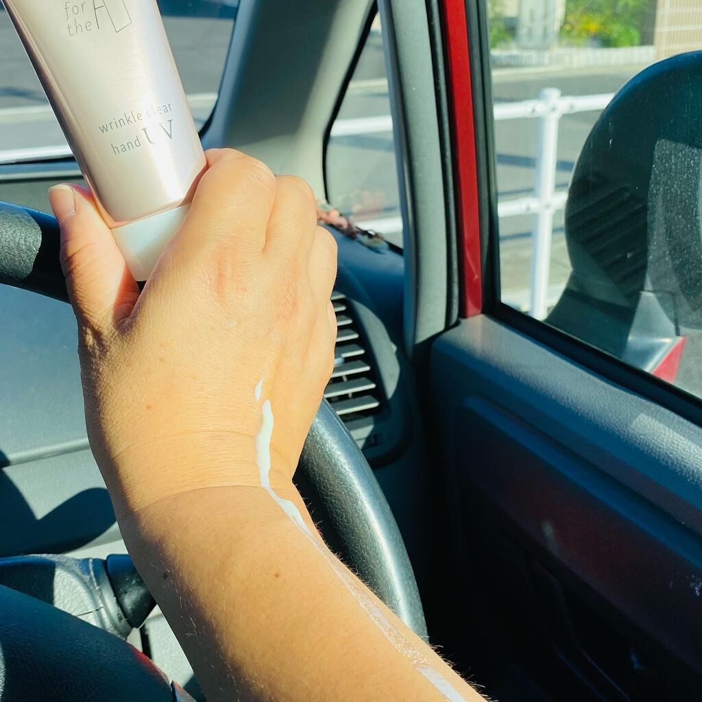 フォーザエフ 薬用 リンクルクリア ハンド UV /ナリスアップ/ハンドクリームを使ったクチコミ(5枚目)
