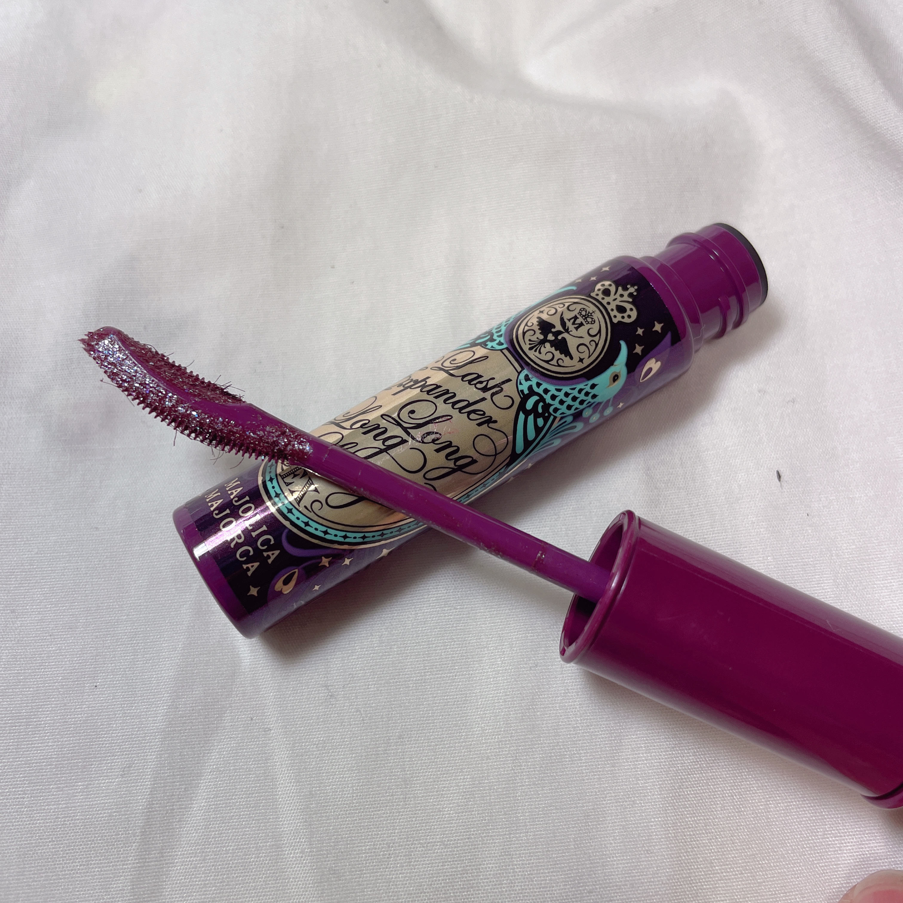 ラッシュエキスパンダー ロングロングロング ＥＸ （フローティング） VI751 ムーンバイオレット 予知夢/MAJOLICA MAJORCA/マスカラを使ったクチコミ（2枚目）