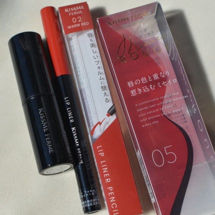 キスミー フェルム ミセイロルージュ/キスミー フェルム/口紅を使ったクチコミ(4枚目)