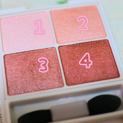 シルキースフレアイズ/キャンメイク/アイシャドウパレットを使ったクチコミ(3枚目)