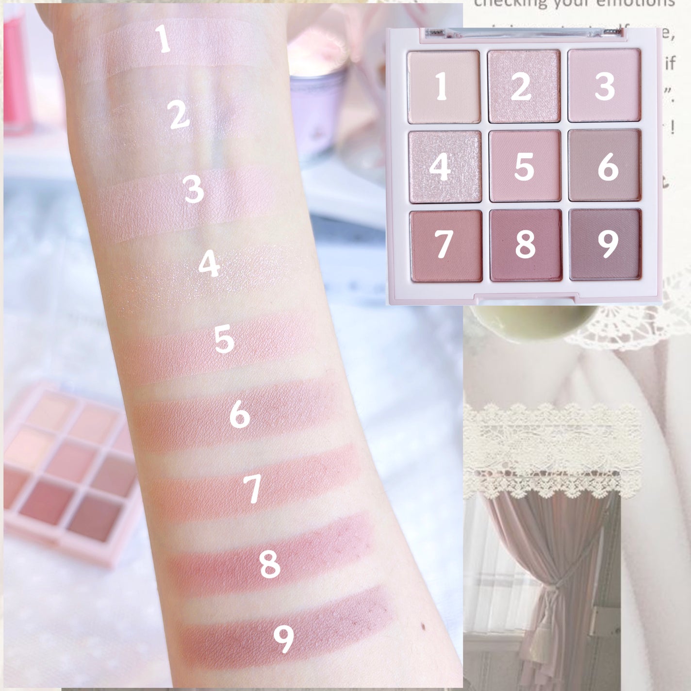 シャドウパレット/dasique/アイシャドウパレットを使ったクチコミ(3枚目)