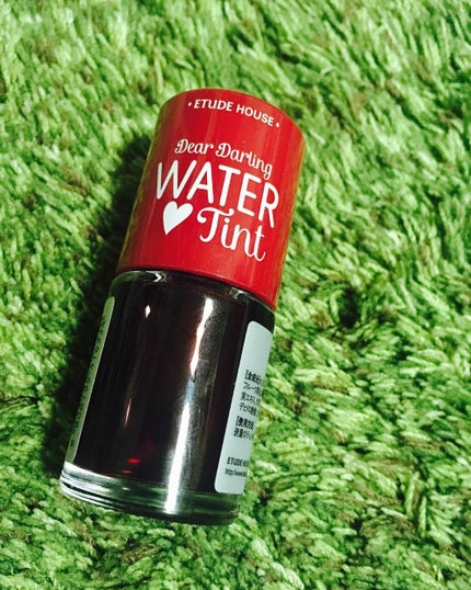 ウォーターティント 02 チェリーシロップ/ETUDE/リップグロスを使ったクチコミ(1枚目)