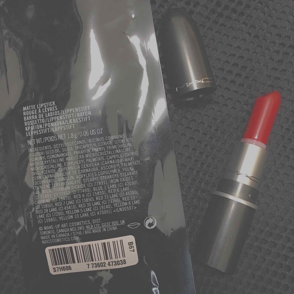 リップスティック/M・A・C/口紅を使ったクチコミ（3枚目）