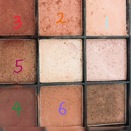 UR GLAM BLOOMING EYE COLOR PALETTE/U R GLAM/アイシャドウパレットを使ったクチコミ(1枚目)