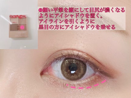 シルキースフレアイズ(マットタイプ)/キャンメイク/アイシャドウパレットを使ったクチコミ(4枚目)