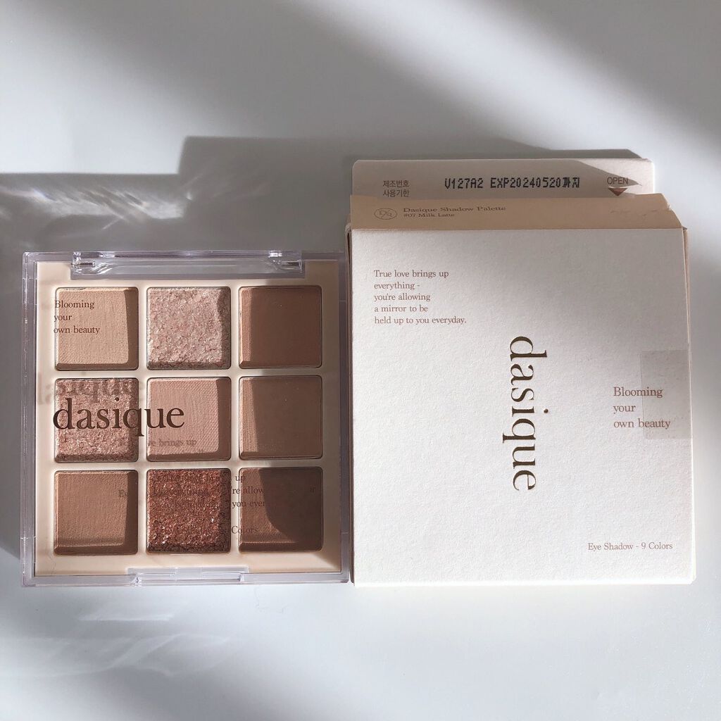 シャドウパレット/dasique/アイシャドウパレットを使ったクチコミ(9枚目)