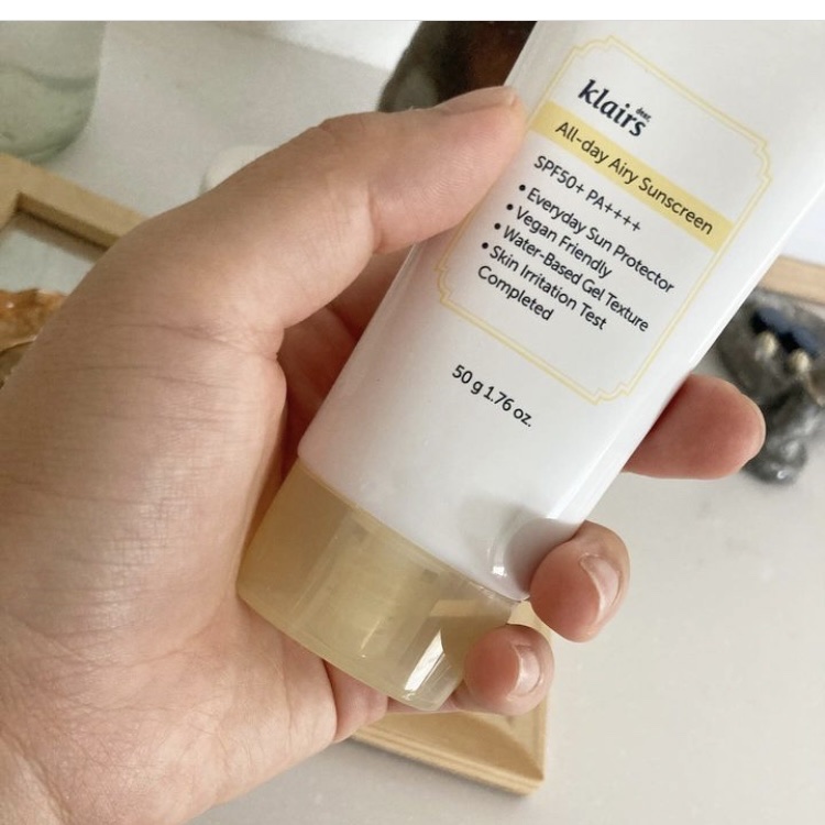 All-day エアリーサンスクリーン50g/Klairs/日焼け止めクリームを使ったクチコミ（3枚目）