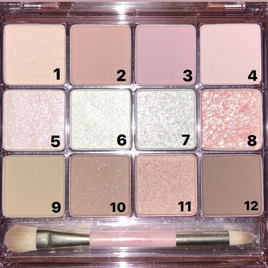 グラムチェンジマルチパレット/A.BLACK/マルチパレットを使ったクチコミ（2枚目）