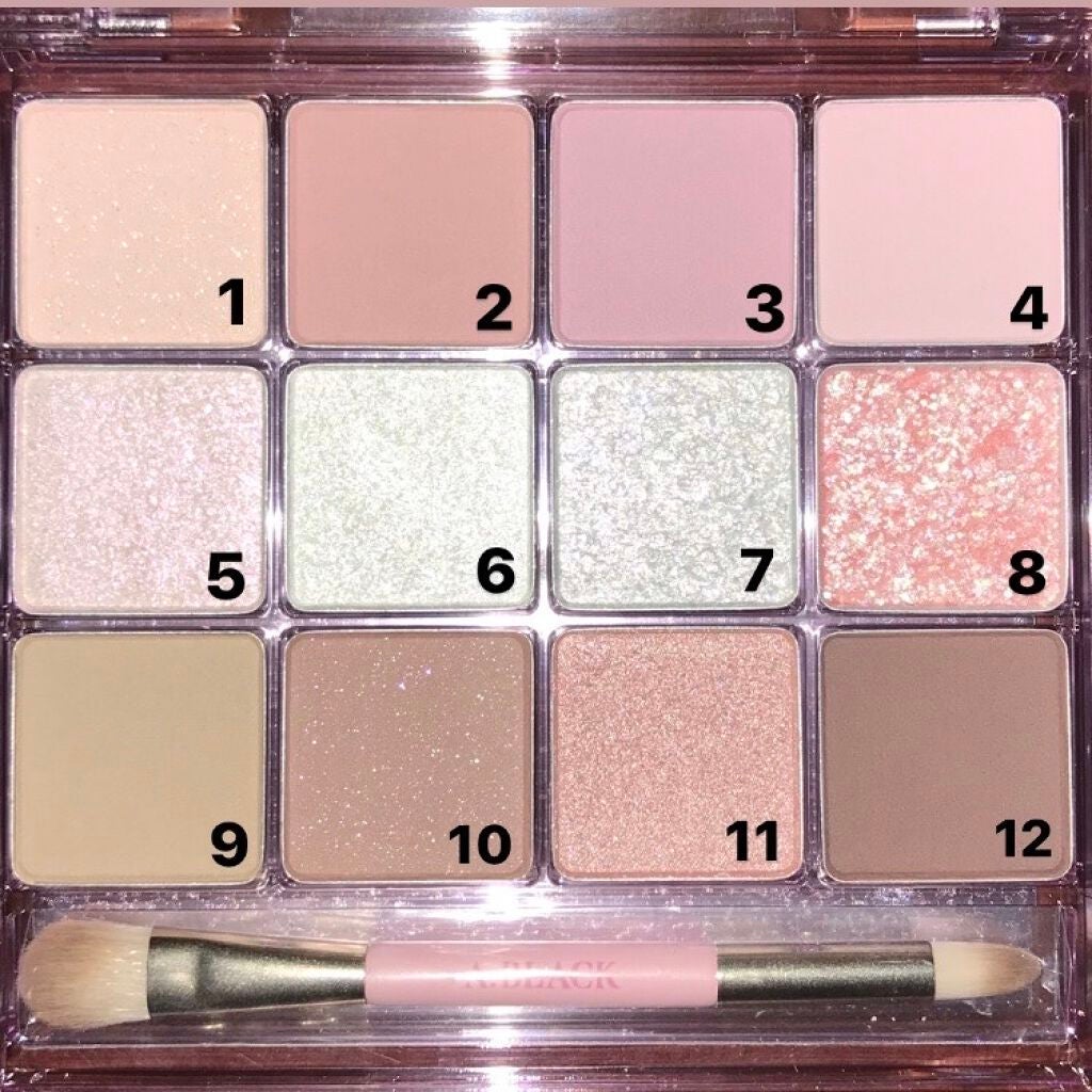 グラムチェンジマルチパレット/A.BLACK/マルチパレットを使ったクチコミ(2枚目)