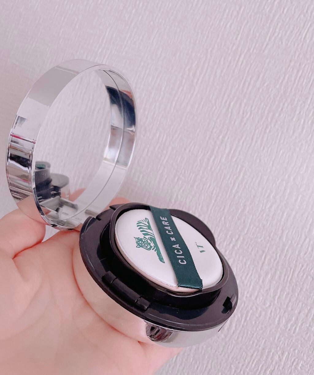 CICAレッドネスカバークッション/VT/クッションファンデーションを使ったクチコミ(3枚目)