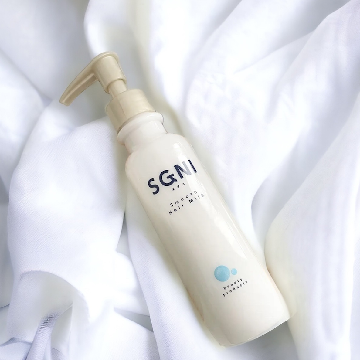 スムースヘアミルク/SGNI/ヘアミルクを使ったクチコミ（2枚目）