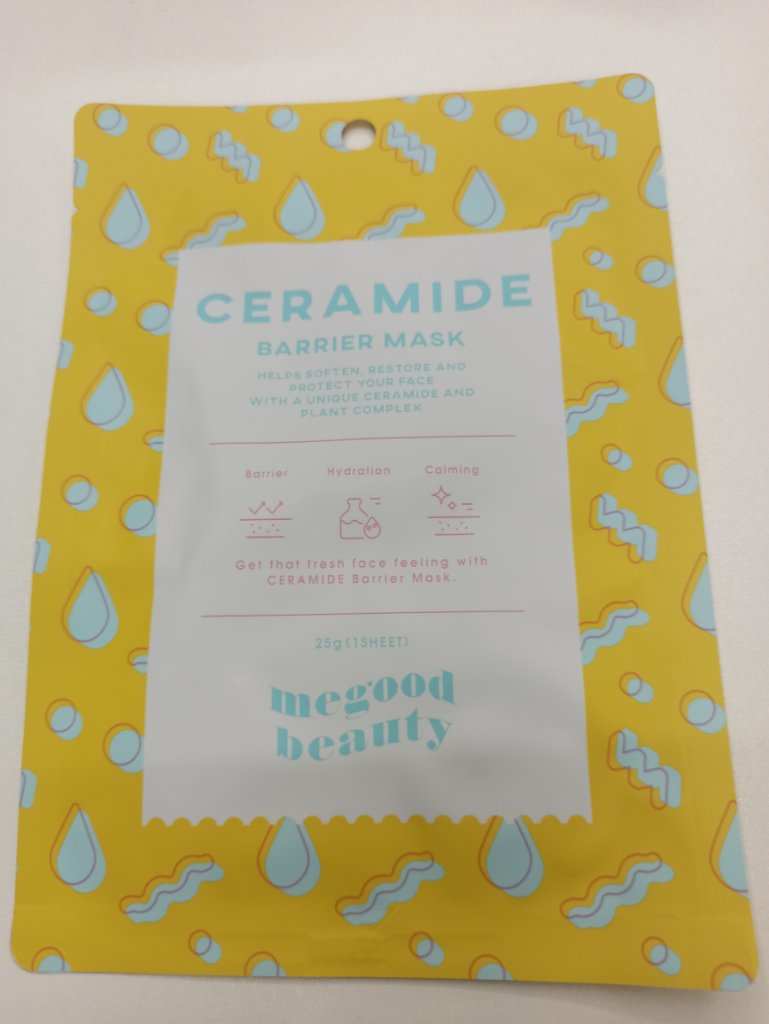 セラミドバリアマスク/MEGOOD BEAUTY/シートマスク・パックを使ったクチコミ（2枚目）