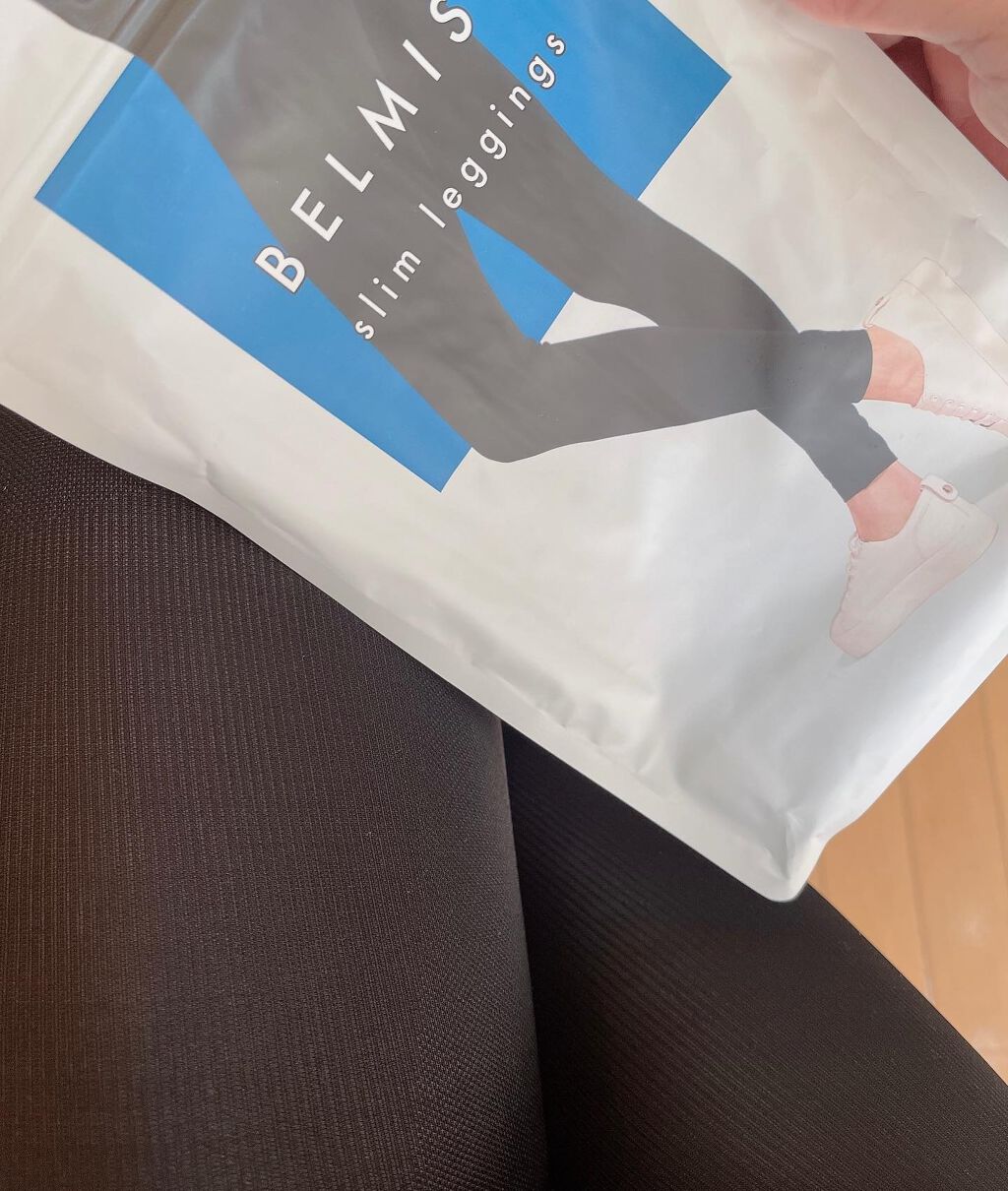 ベルミススリムレギンス/BELMISE/着圧ソックス・レギンスを使ったクチコミ（3枚目）