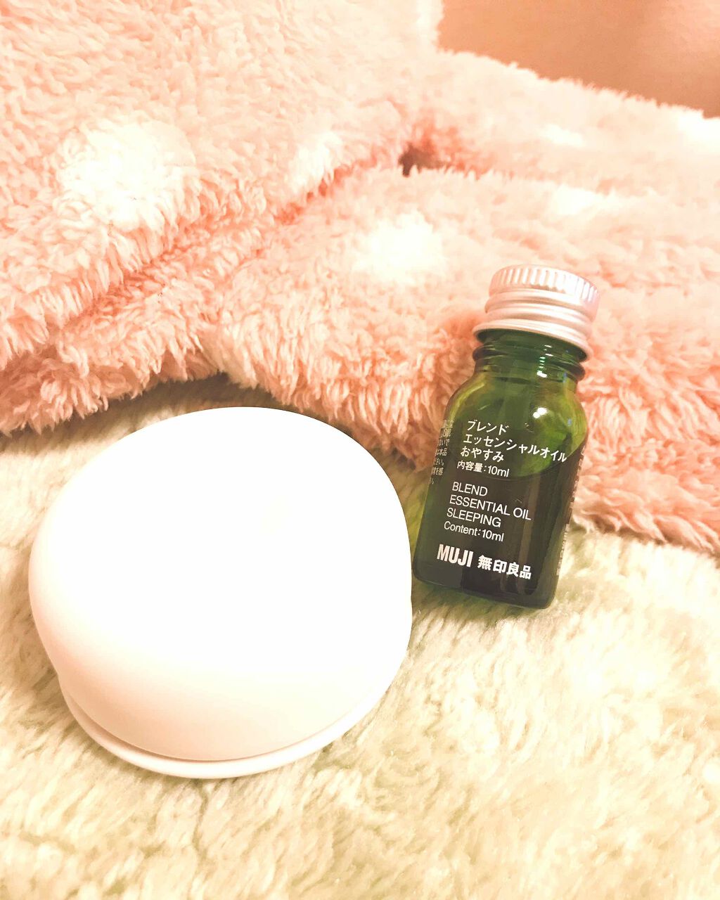 ブレンドエッセンシャルオイル・おやすみ/無印良品/アロマオイルを使ったクチコミ(1枚目)
