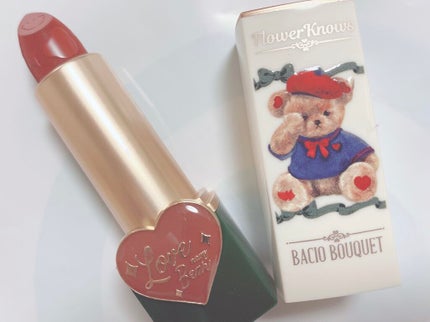 Love Bear リップスティック ツヤタイプ/FlowerKnows/口紅を使ったクチコミ(1枚目)