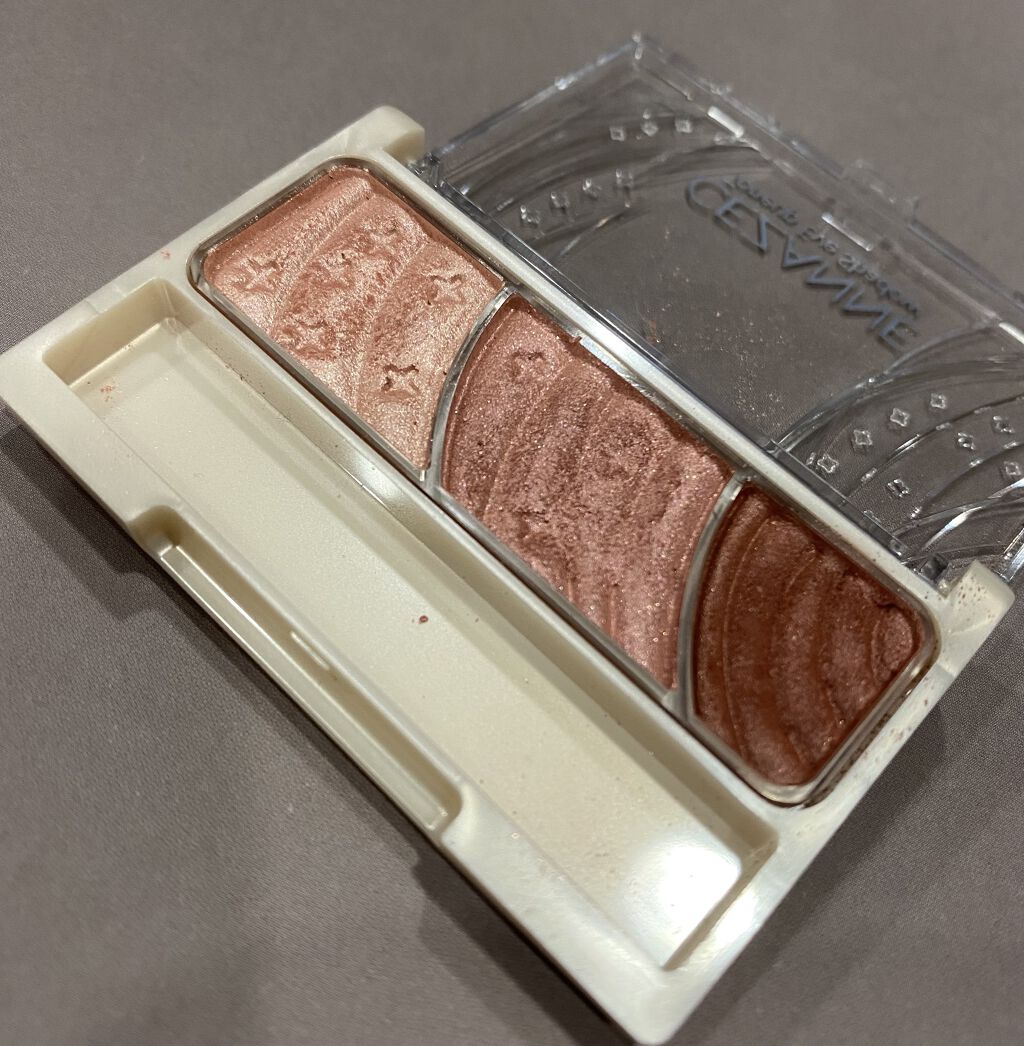 トーンアップアイシャドウ/CEZANNE/アイシャドウパレットを使ったクチコミ（2枚目）