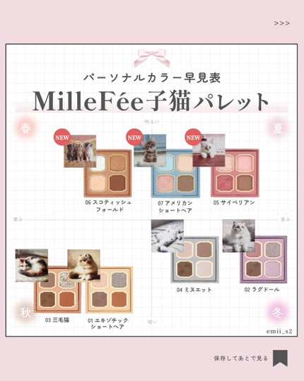 マイキティアイパレット/MilleFée/アイシャドウパレットを使ったクチコミ(1枚目)