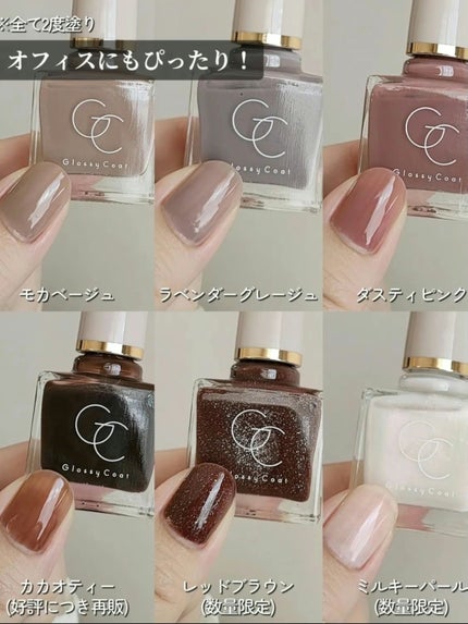 グロッシーコート/スキューズミー/オールインワンネイルを使ったクチコミ(2枚目)