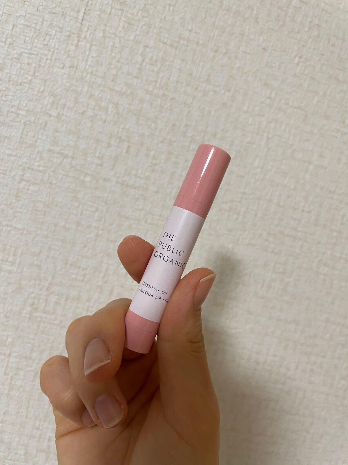 ザ パブリック オーガニック 精油カラーリップスティック/THE PUBLIC ORGANIC/リップクリームを使ったクチコミ(1枚目)