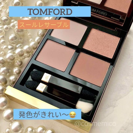 アイ カラー クォード/TOM FORD BEAUTY/アイシャドウパレットを使ったクチコミ(1枚目)