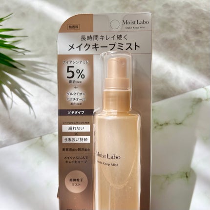 モイストラボ メイクキープミスト<ツヤタイプ>/Moist Labo/ミスト状化粧水を使ったクチコミ(6枚目)