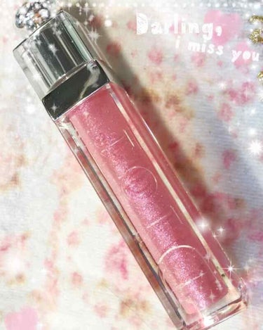 #リップ 
#Dior
#デパコス 
#ピンク


私のお気に入りのグロス♡
Diorのアディクトグロス465番です！
ショックという色です( ੭•͈ω•͈)੭

塗り心地もいいし、色もラメがいっぱいで